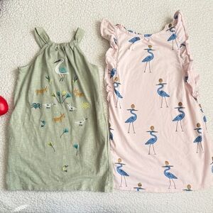 Tea Collection Pink and Blue Kids' Dresses